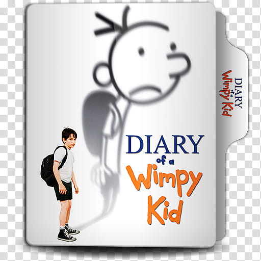 Diary of a Wimpy Kid Collection Folder Icon, Diary of a Wimpy Kid transparent background PNG clipart