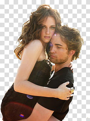 Kristen Steward and Robert Pattinson transparent background PNG clipart