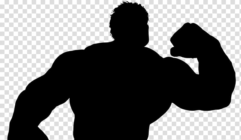 Thumb Silhouette, Human, Behavior, Shoulder, Black M, Arm, Standing, Bodybuilding transparent background PNG clipart