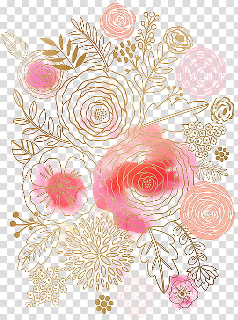 Bouquet Of Flowers Drawing, Watercolor Painting, Floral Design, Line Art, Doodle, Watercolour Flowers, Folk Art, Coloring Book transparent background PNG clipart