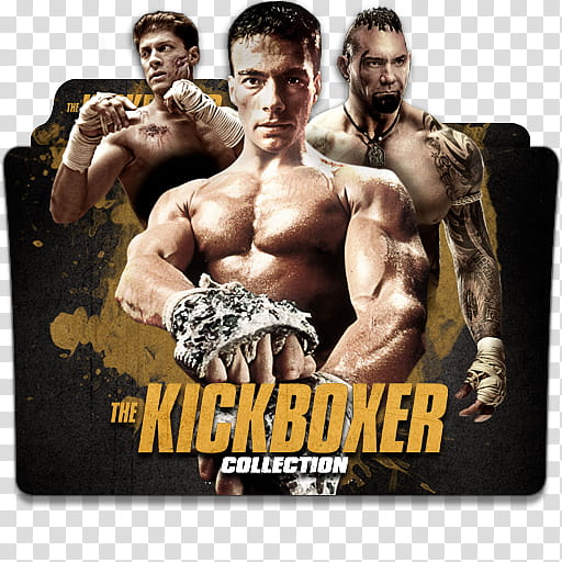 Kickboxer Double Movie Collection Folder Icon , Kickboxer Collection v transparent background PNG clipart