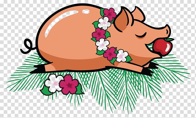 Pig, Pig Roast, Luau, Barbecue, Pork, I, Roasting, Royaltyfree transparent background PNG clipart