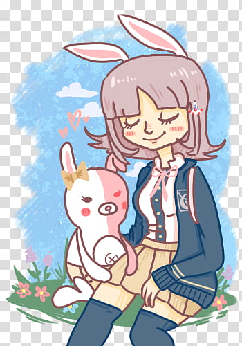 Nanami And Monomi transparent background PNG clipart