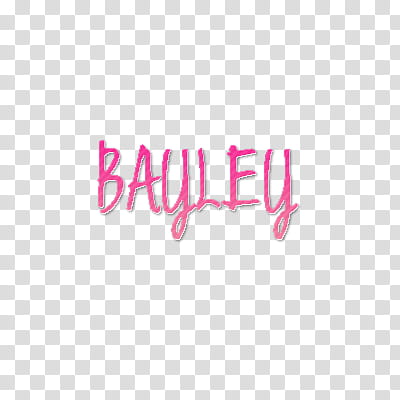 BAYLEY TEXTO transparent background PNG clipart