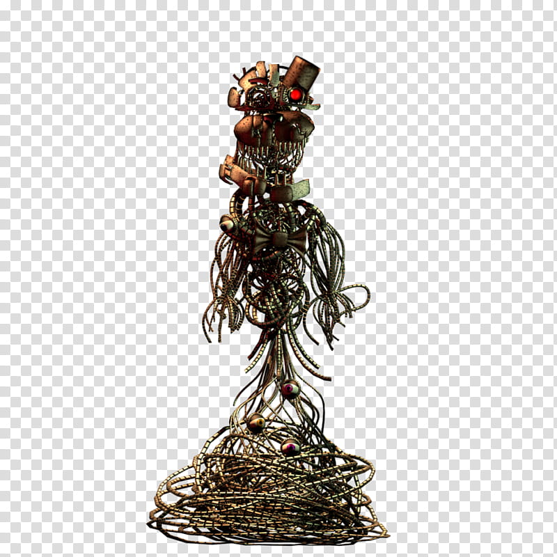 Withered Molten Freddy transparent background PNG clipart