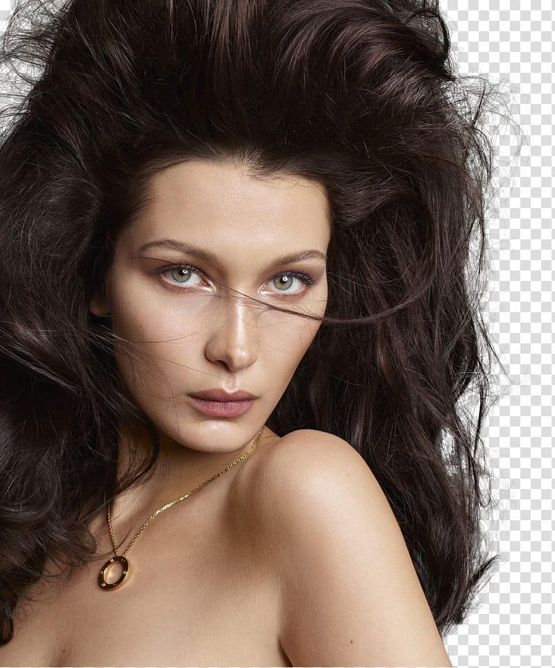 Bella Hadid, elle-us-may---bella-hadid-by-terry-tsiolis transparent background PNG clipart