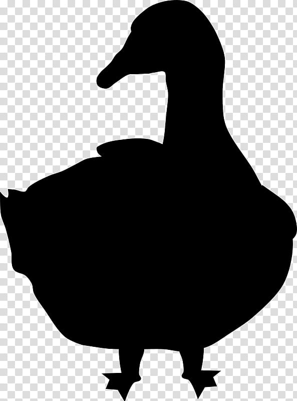 Bird Silhouette, Goose, Rabbit, Animal, Duck, Beak, Water Bird, Ducks Geese And Swans transparent background PNG clipart