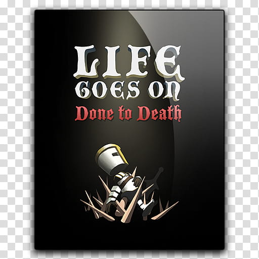 Icon Life Goes On Done to Death transparent background PNG clipart