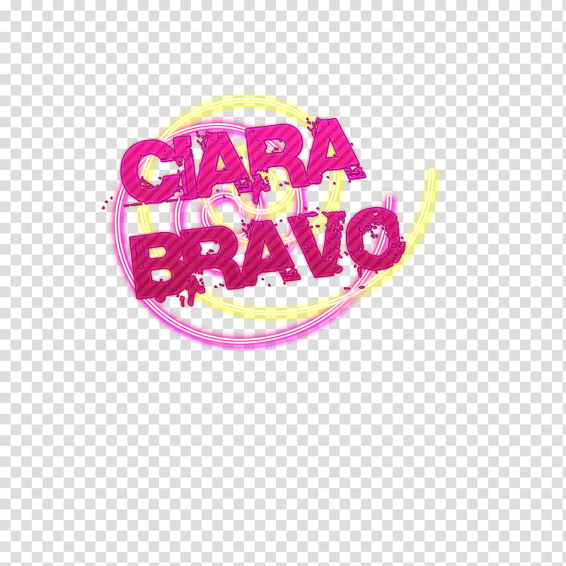 Texto Ciara Bravo transparent background PNG clipart