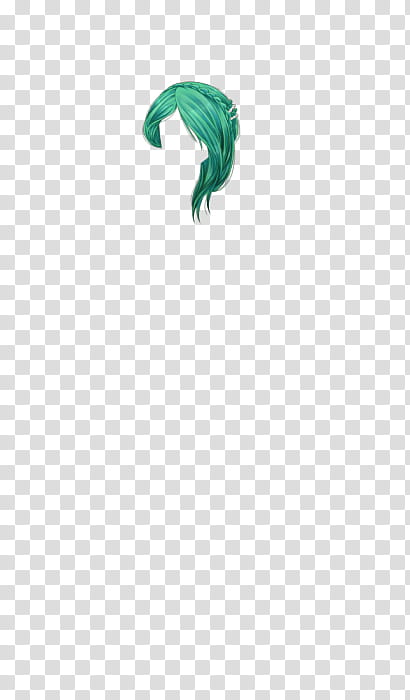 Bases Y Ropa de Sucrette Actualizado, green anime hair illustration transparent background PNG clipart