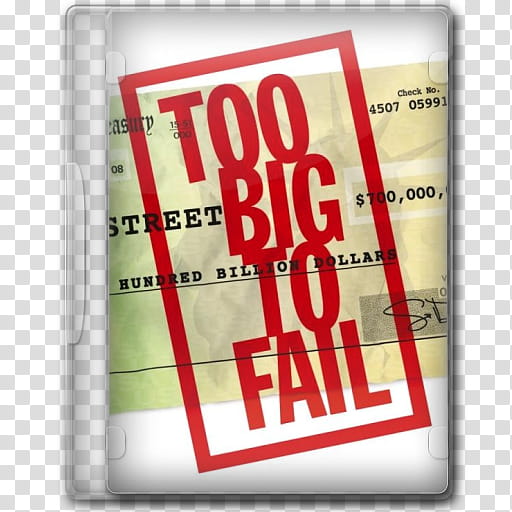 the BIG Movie Icon Collection T, Too Big To Fail transparent background PNG clipart