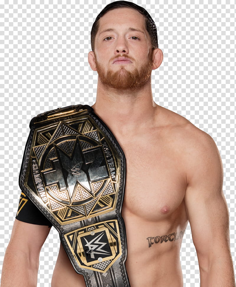 Kyle O Reilly NXT Tag Team Champion  transparent background PNG clipart