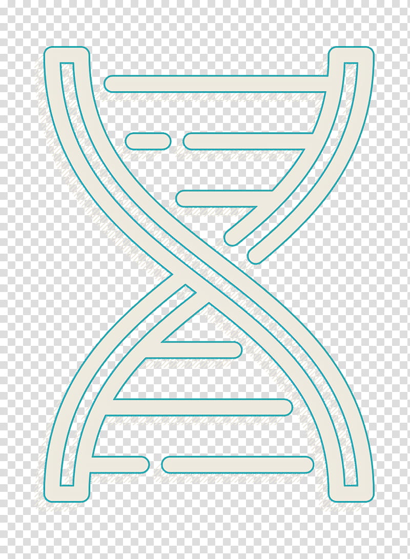 Dna structure icon Biology icon Scientific Study icon, Text, Logo, Symbol transparent background PNG clipart