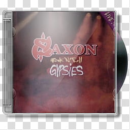 Saxon, , Rock N Roll Gypsies icon transparent background PNG clipart