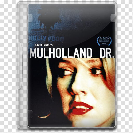 Movie Icon , Mulholland Dr, Mulhollland Dr. DVD cover transparent background PNG clipart