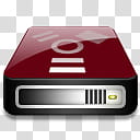 BlackCherry Drives icon, FireWire Drive White transparent background PNG clipart