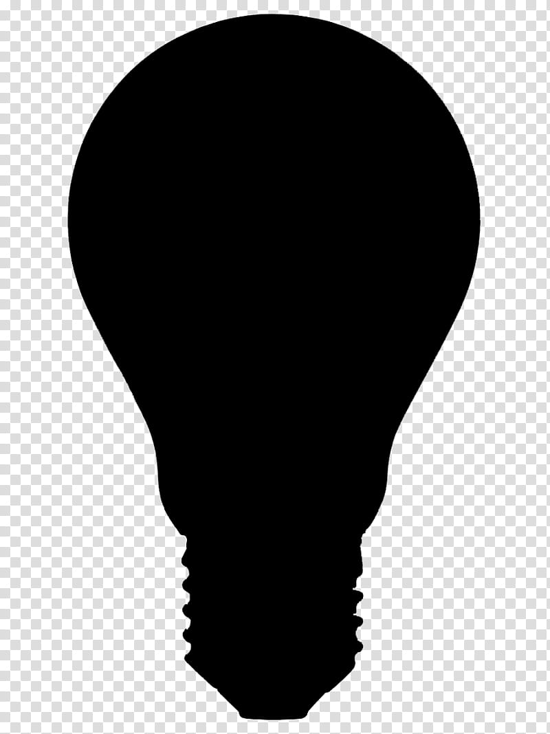 Light Bulb, Silhouette, Incandescent Light Bulb, Light Fixture, Drawing, Lamp, Black, Blackandwhite transparent background PNG clipart