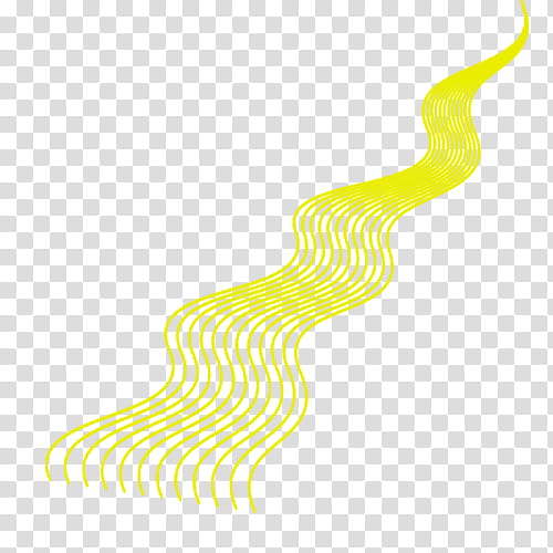yellow strands transparent background PNG clipart