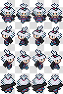 [Sprite] Roxie Custom Overworld (Gen III Style) transparent background PNG clipart