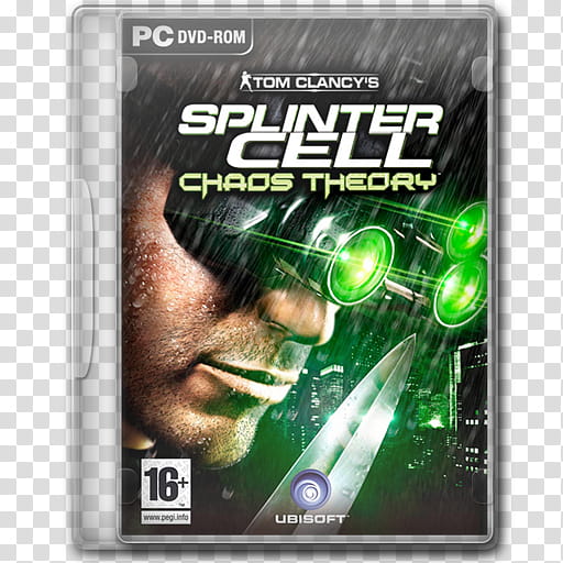 Game Icons , Tom Clancy's Splinter Cell Chaos Theory transparent background PNG clipart