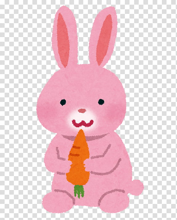 Easter Bunny, Rex Rabbit, Hare, Angora Rabbit, Cat, Fur, Paw, Pink transparent background PNG clipart