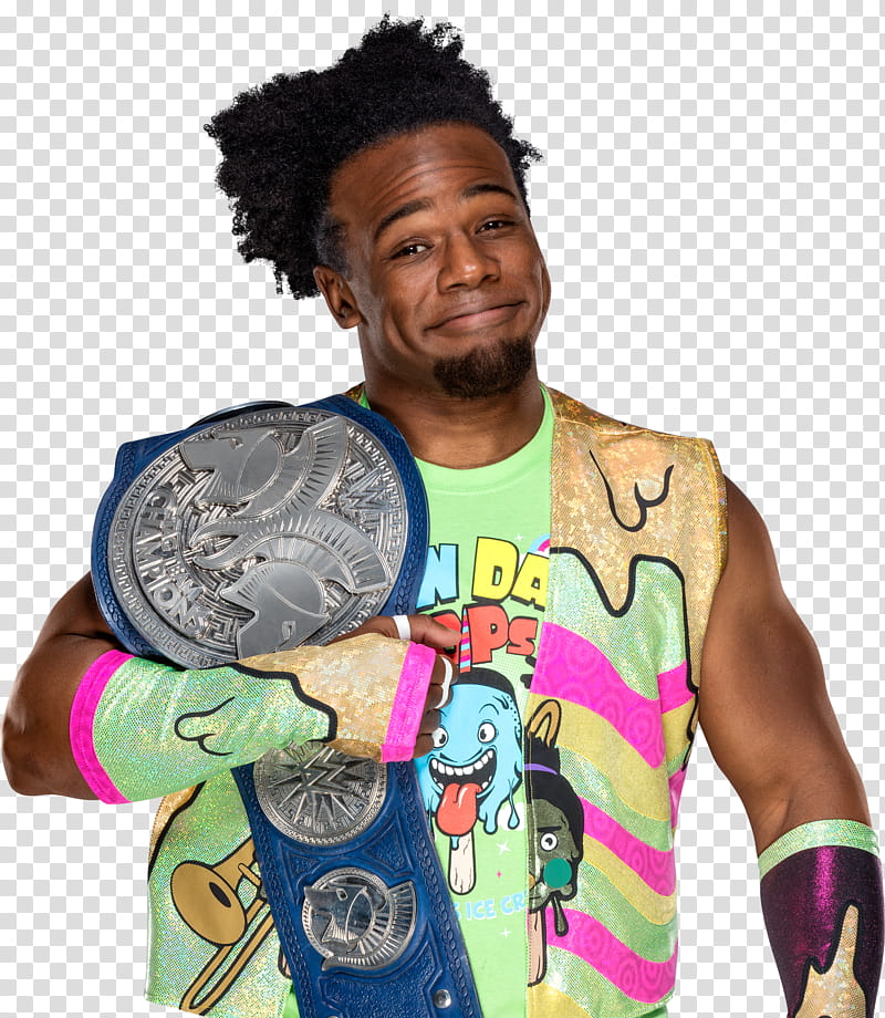 Xaiver Woods SDLIVE Tag Team Champion  transparent background PNG clipart