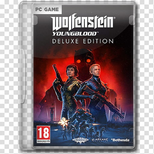 files, Game Icons , Wolfenstein Youngblood Deluxe transparent background PNG clipart