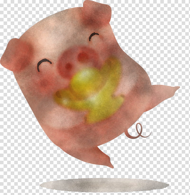 cute pig, Face, Nose, Head, Skin, Chin, Mouth, Ear transparent background PNG clipart