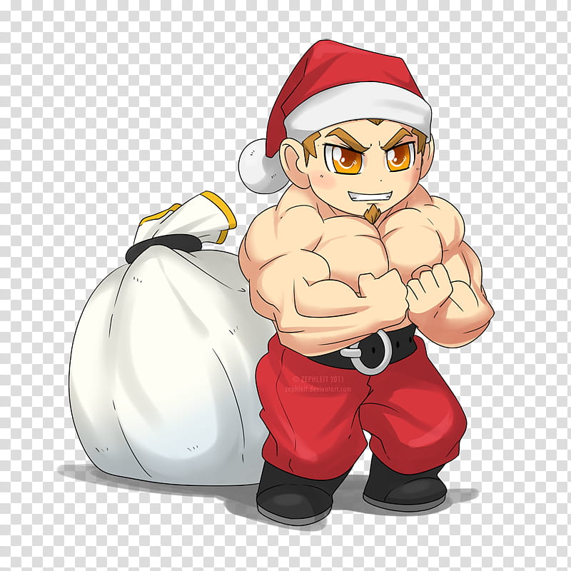 Look who&#;s Coming?, male character wearing Santa hat illustration transparent background PNG clipart