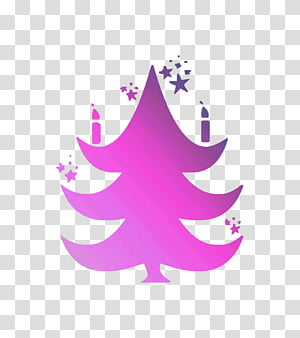 Christmas Ornament Silhouette, Christmas Tree, Pink, Christmas Decoration, Colorado Spruce, Magenta, Interior Design, Plant transparent background PNG clipart thumbnail