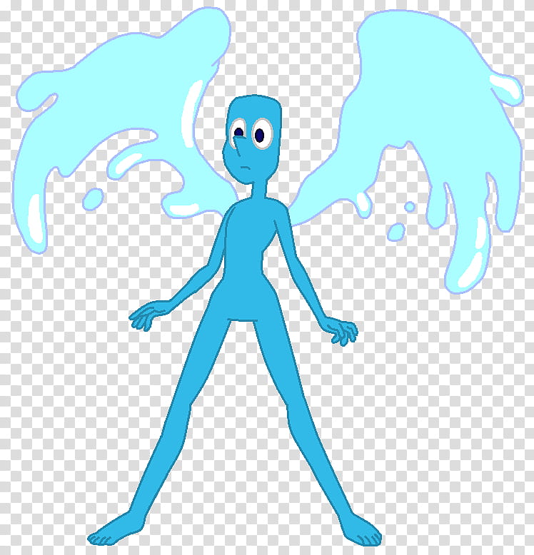 Lapis Lazuli Base , standing blue human character with teal wings illustration transparent background PNG clipart