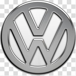 Volkswagen Logo  transparent background PNG clipart