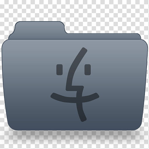 Blue Leopard, grey folder icon transparent background PNG clipart