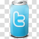 Drink Web   Icon , Twitter can icon transparent background PNG clipart