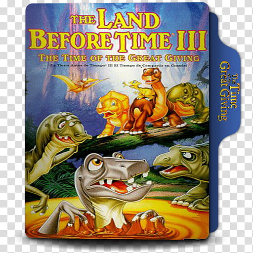 The Land Before Time III  Folder Icon, The Land Before Time III The Time of the Great Giving V transparent background PNG clipart