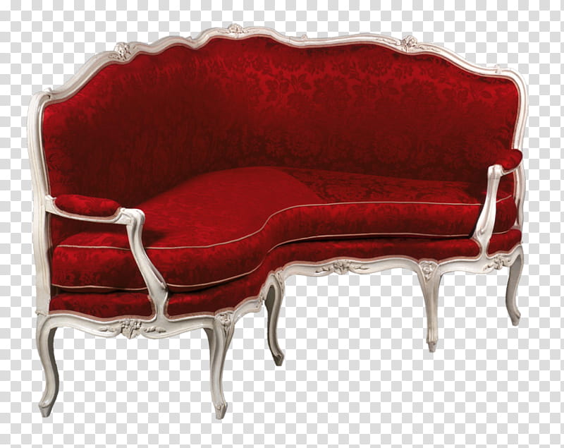 Room, red padded gray framed sectional sofa transparent background PNG clipart