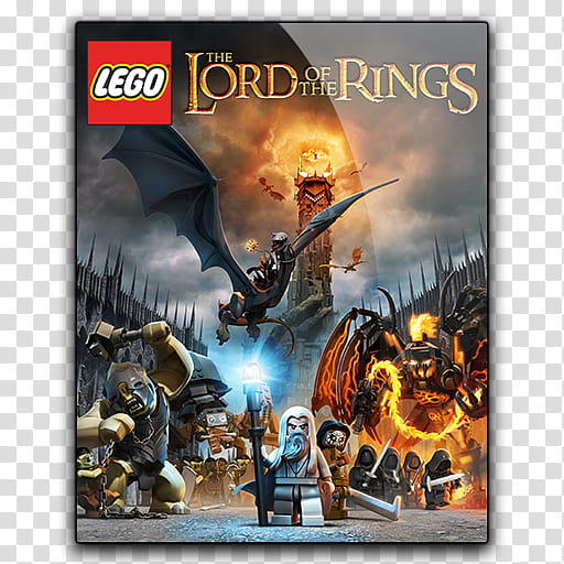 Icon LEGO The Lord of the Rings transparent background PNG clipart