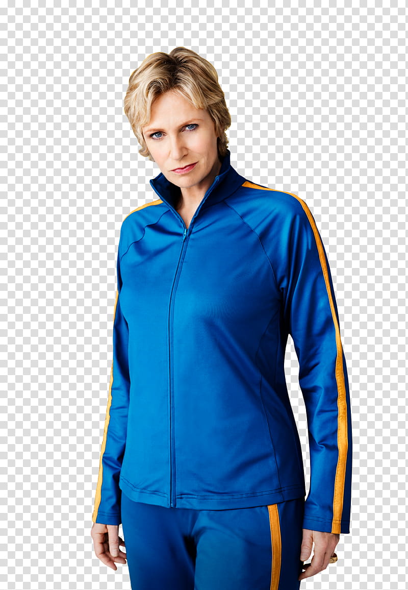 Promocionales  temporada, woman wearing blue and yellow zip-up jacket transparent background PNG clipart