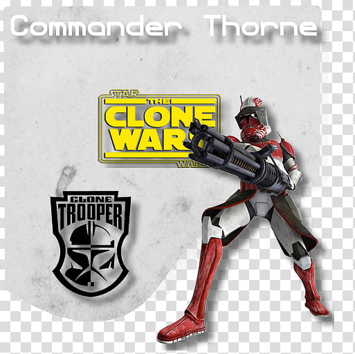 Star Wars The Clone Wars Clone Troopers Set , Commander Thorne icon transparent background PNG clipart