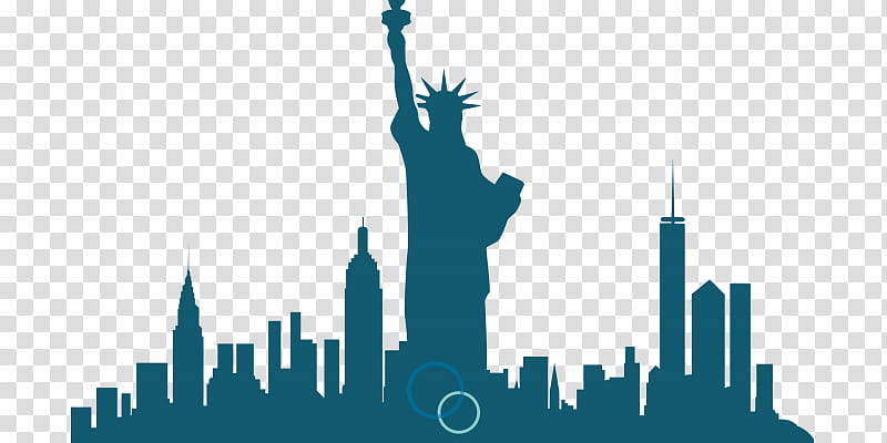 New York City, Sticker, Wall Decal, Mural, Skyline Drive, Manhattan Skyline, Bumper Sticker, Interior Design Services transparent background PNG clipart