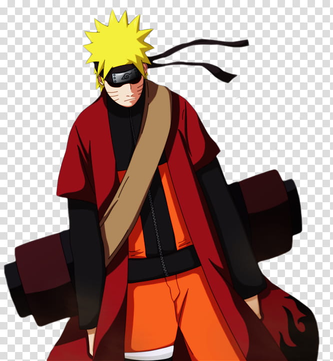 render Naruto, Sage Mode Naruto transparent background PNG clipart