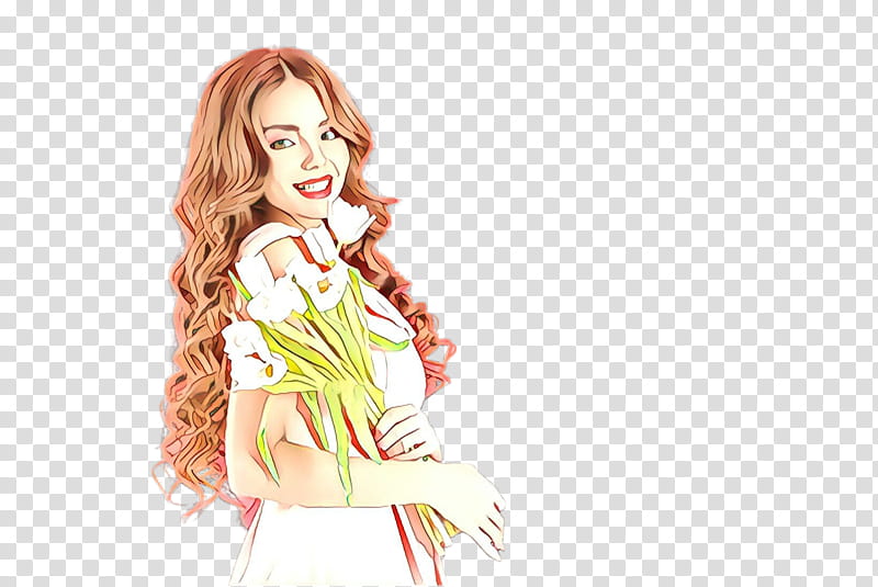 fashion fashion design long hair fashion model brown hair, Drawing, Shoot, Style transparent background PNG clipart