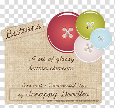Buttons card transparent background PNG clipart