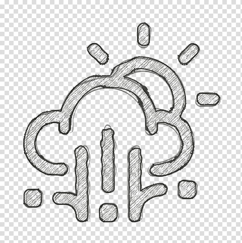 cloud icon day icon forecast icon, Hail Icon, Sun Icon, Weather Icon, Winter Icon, Text, Line, Line Art transparent background PNG clipart