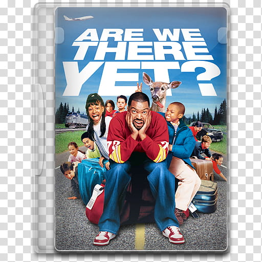 Movie Icon Mega , Are We There Yet, Are We There Yet? DVD case art transparent background PNG clipart