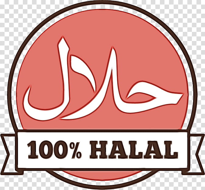 Logo Halal, Watercolor, Paint, Wet Ink, Halal Certification In Australia, Quran, Food, Haram transparent background PNG clipart