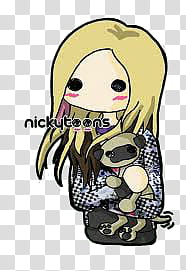 nicktoons de Avril Lavigne transparent background PNG clipart