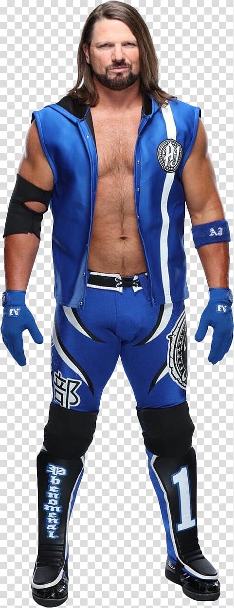 AJ Styles  NEW Full Body transparent background PNG clipart