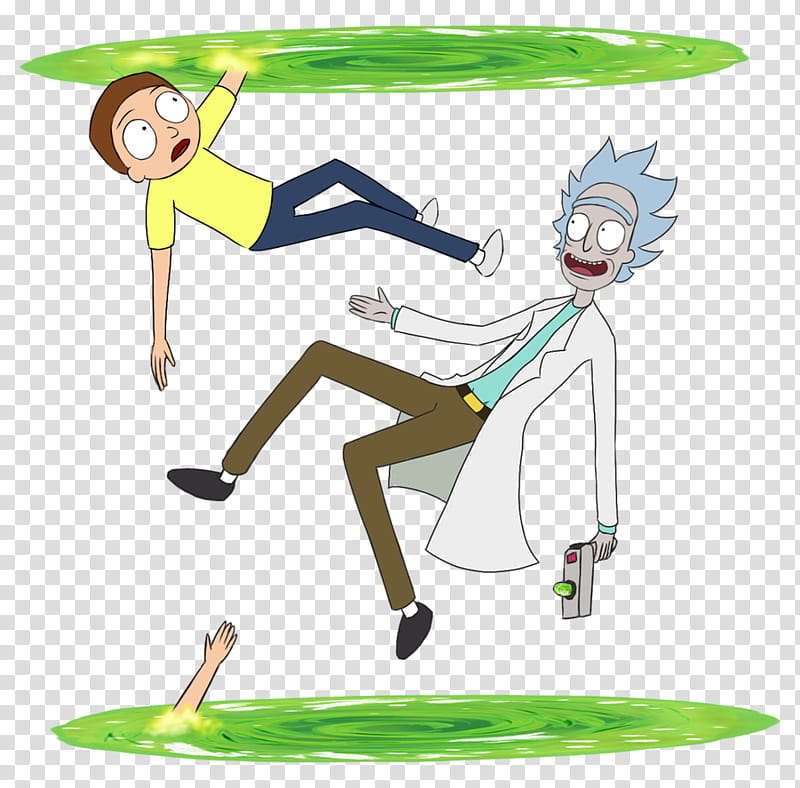 Rick And Morty, Rick Sanchez, Morty Smith, Cartoon, Drawing, Digital Art, Character, Fan Art transparent background PNG clipart