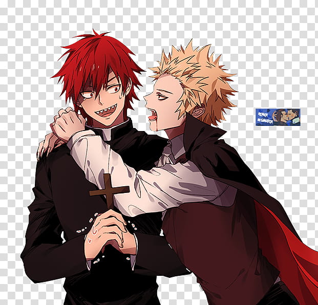 Boku no Hero Academia Eijiro x Bakugou transparent background PNG clipart